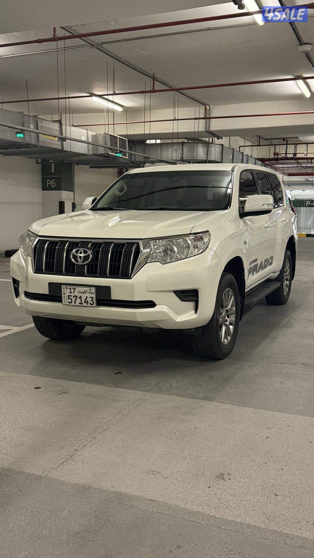 للبيع برادو 2019 ماشي 100 صبغ الوكاله مثبت سرعه ثلاجه شرط الفحص1