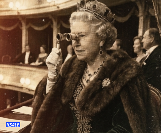 قطعه نادره للمقتنين ومحبي الأنتيك منظار أوبرا مطعم قشور اللؤلؤ1