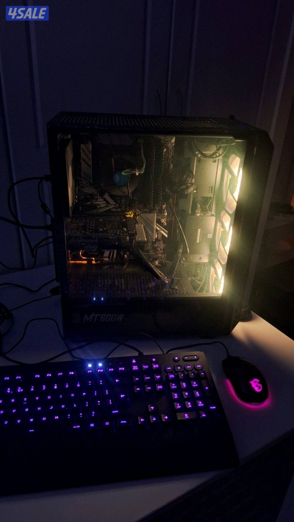 بي سي قيمنق للبيع او للبدل مع سوني ٥2