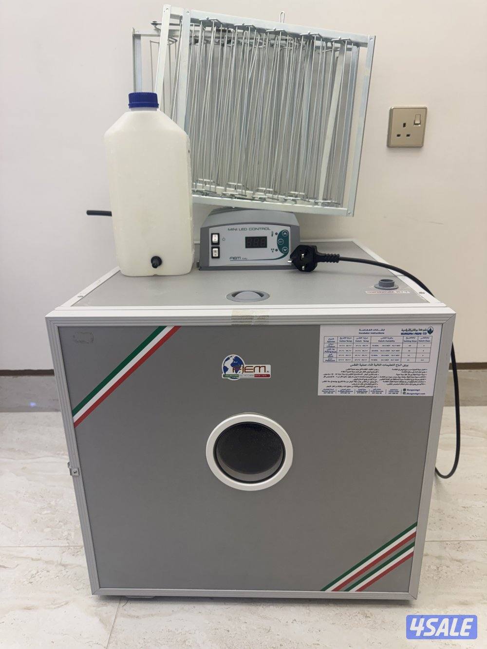 مكينة تفقيس برقان تماتيك 160 بيضه جديده مستعمله الصامل ماراح اقصر معاه1