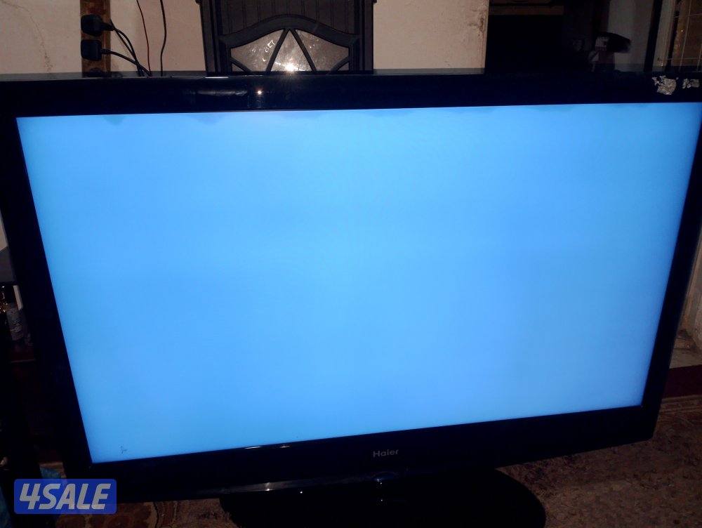 شاشه هاير 47 بوصه عاديه مدخل يو اس بي شغال زي الفل ألوانه واضحه وممتاز1