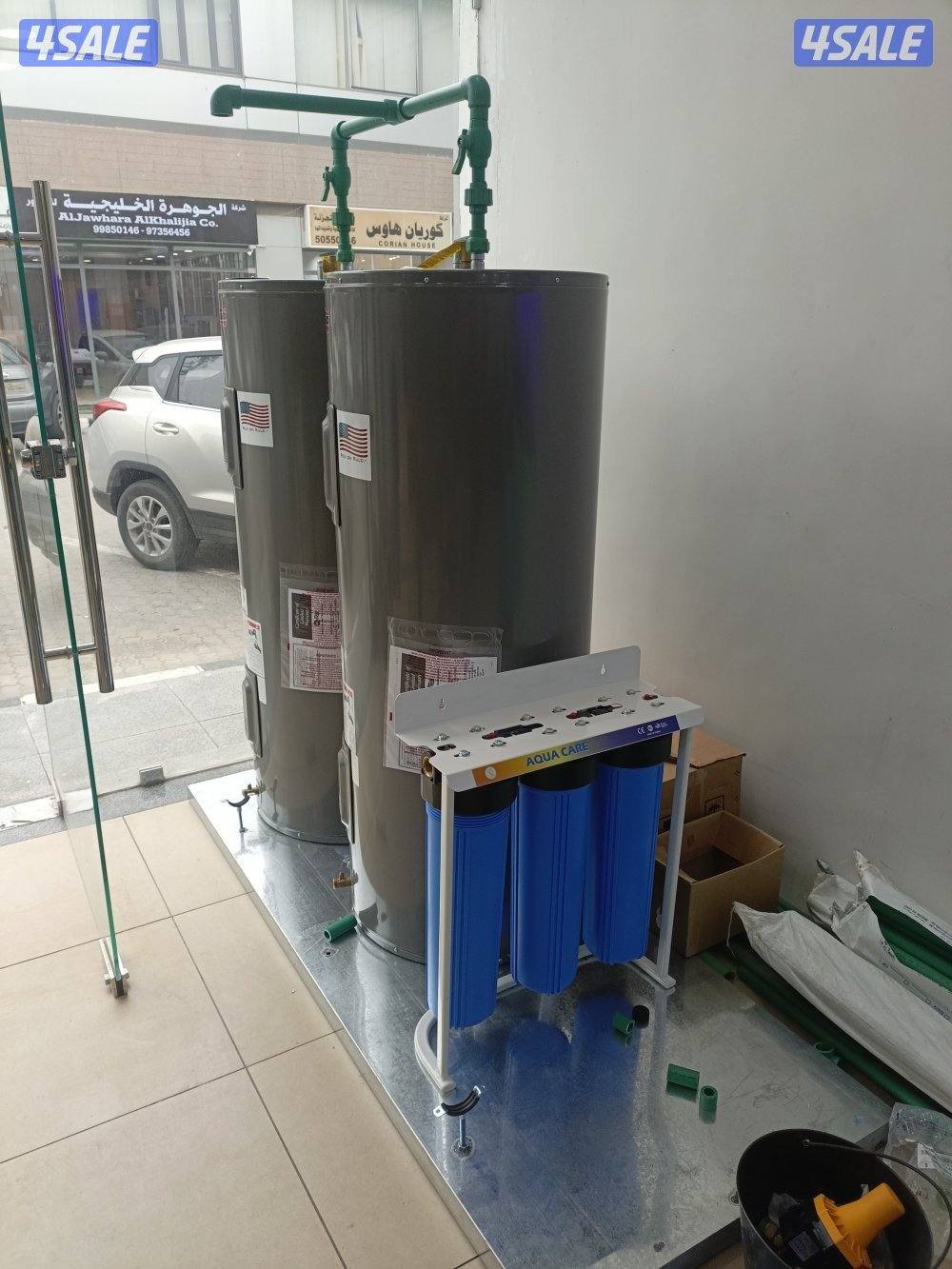 خزانات مياه وسخانات مركزية2