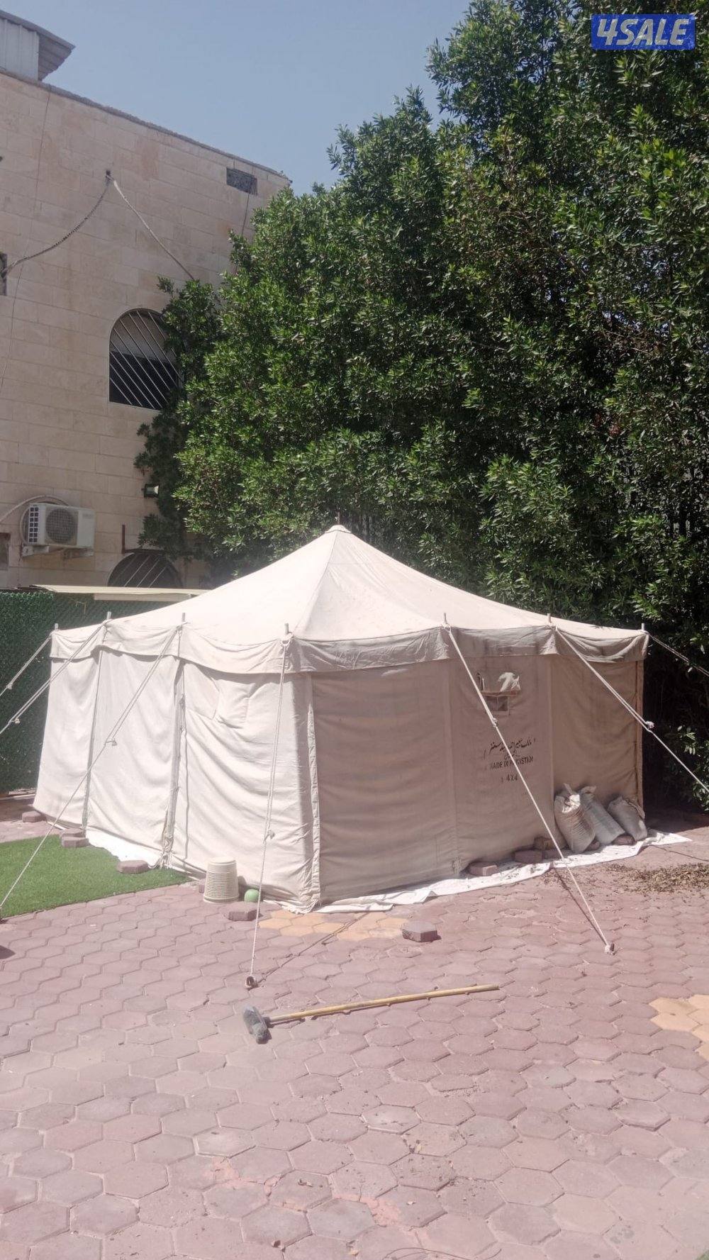 خيمه 4+4 مع الفرش5