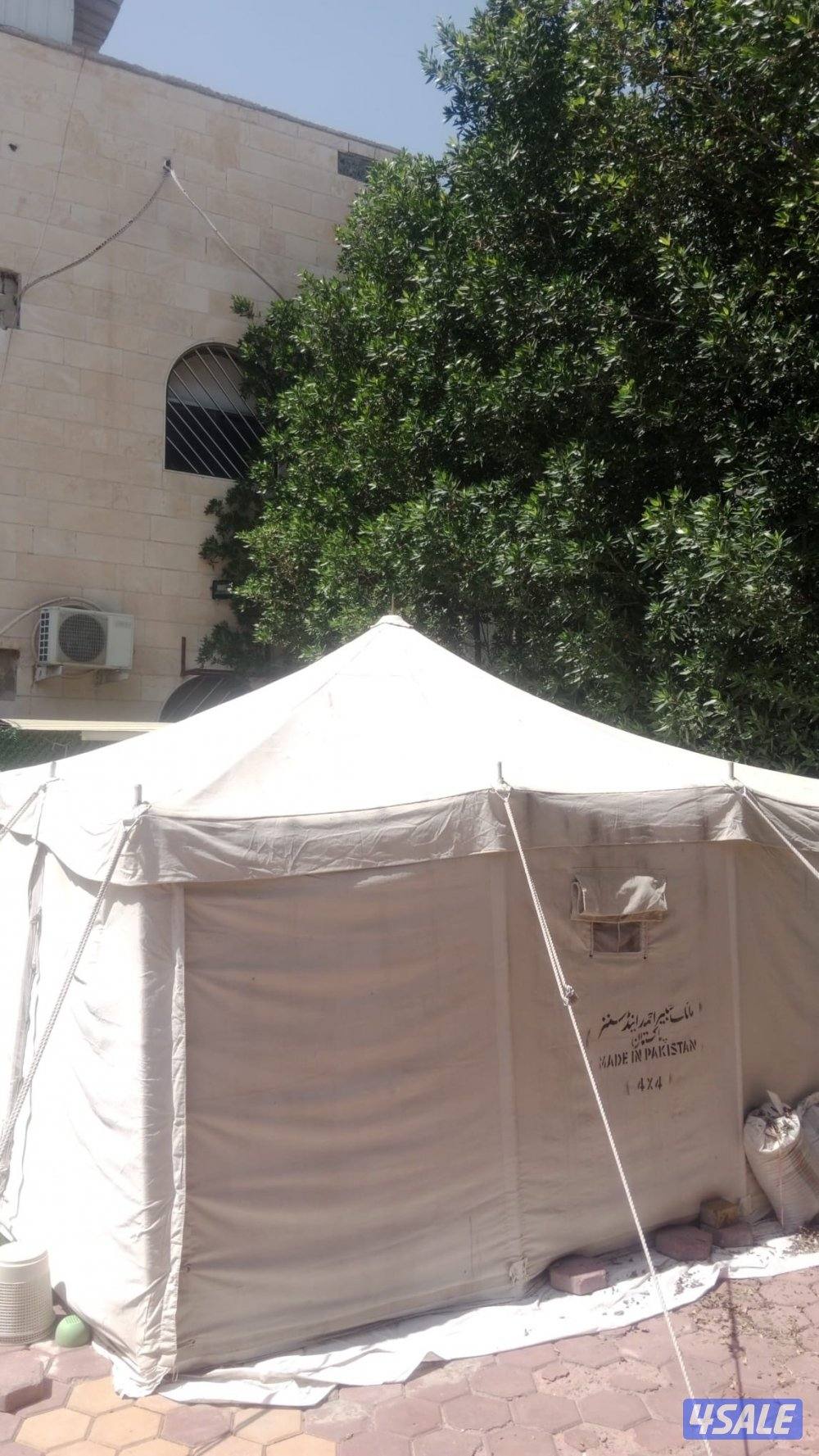خيمه 4+4 مع الفرش6