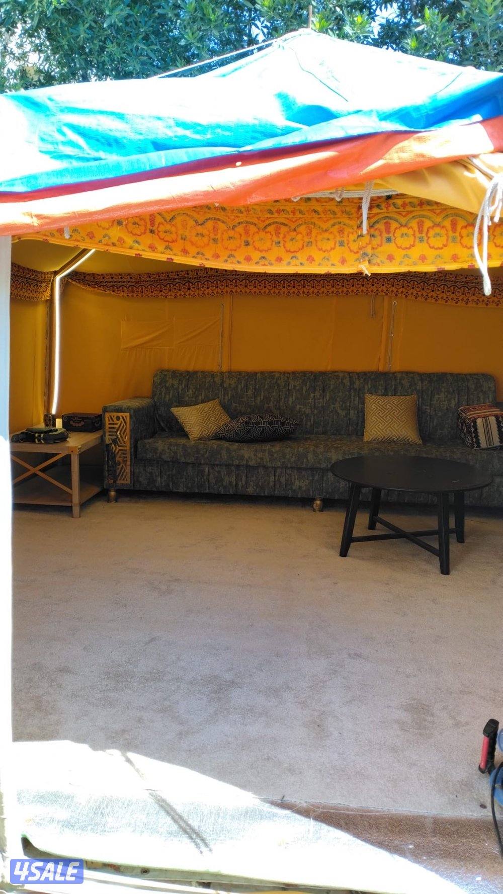 خيمه 4+4 مع الفرش12