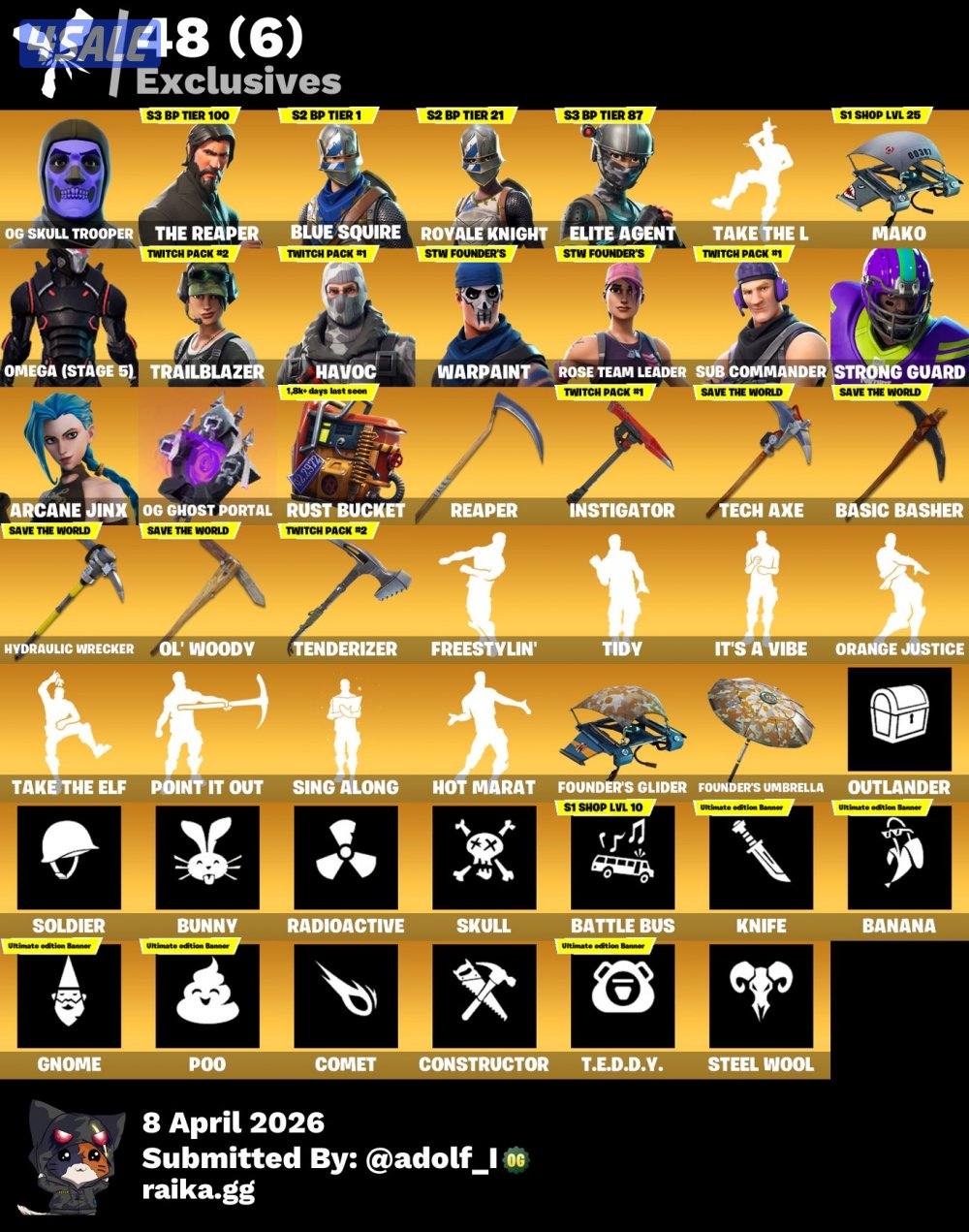 حساب سكلتون بنفسجي0