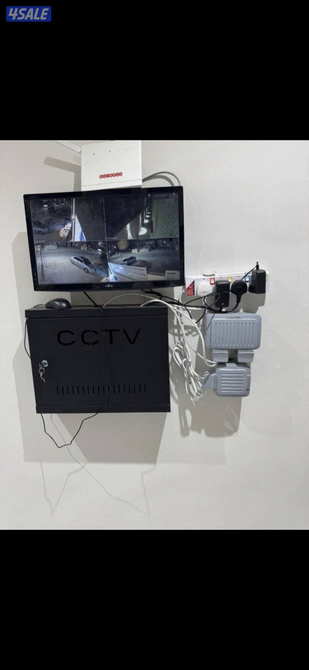 كاميرا طاقه شمسيه متحركه بجميع الاتجاهات صوت وصوره سبيكر مايك10