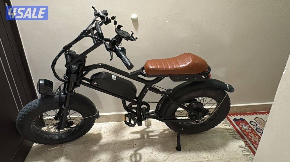 سيكل كهربائي قوي جداً اخو الجديد ينفع للبر و بطاريه قويه0