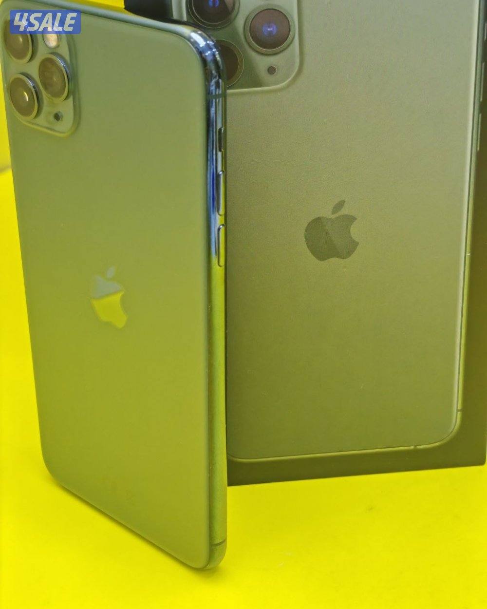 ايفون 11 برو ماكس – 256 جيجا – أخضر بطارية 75% مستعمل كالجديد7
