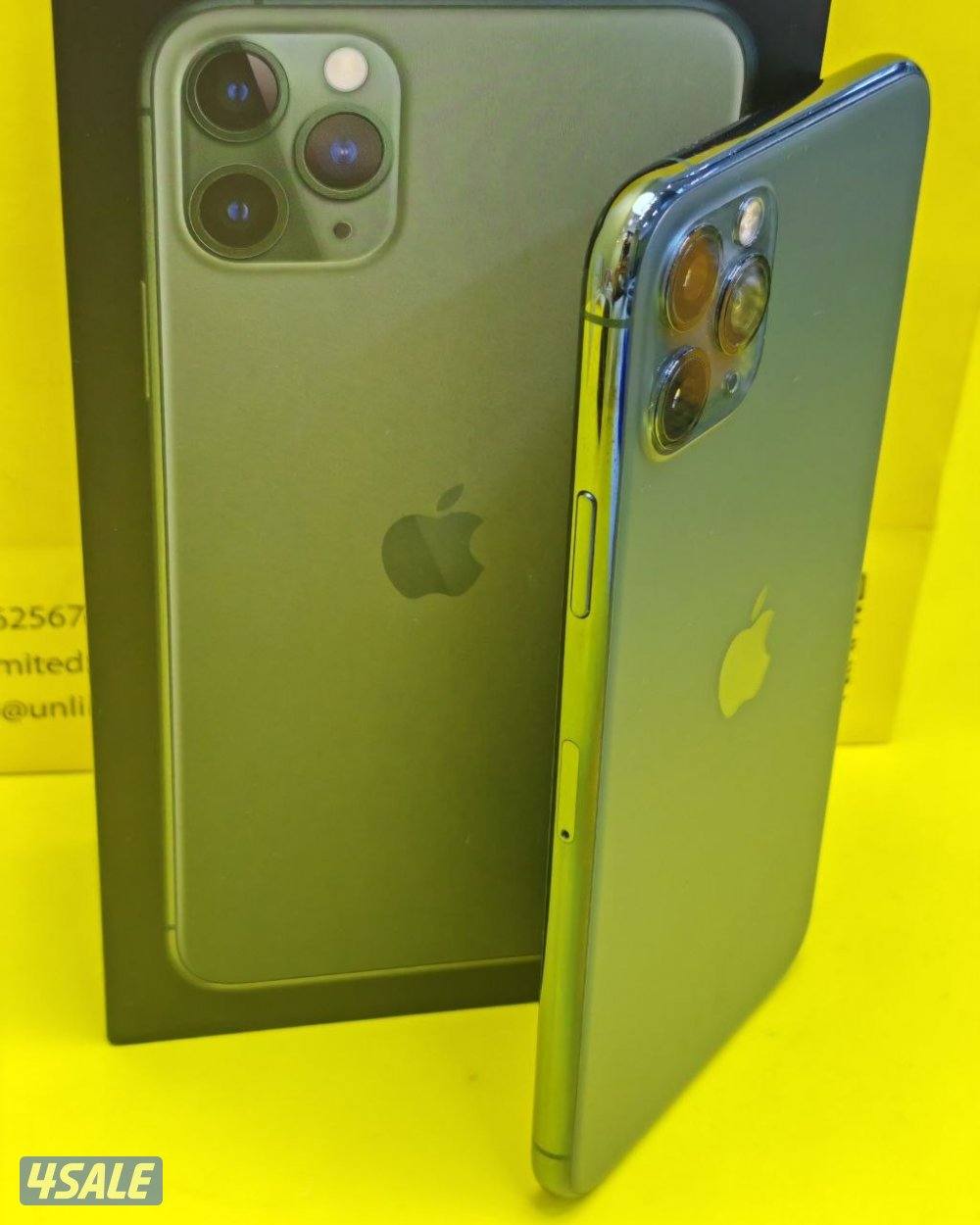 ايفون 11 برو ماكس – 256 جيجا – أخضر بطارية 75% مستعمل كالجديد8