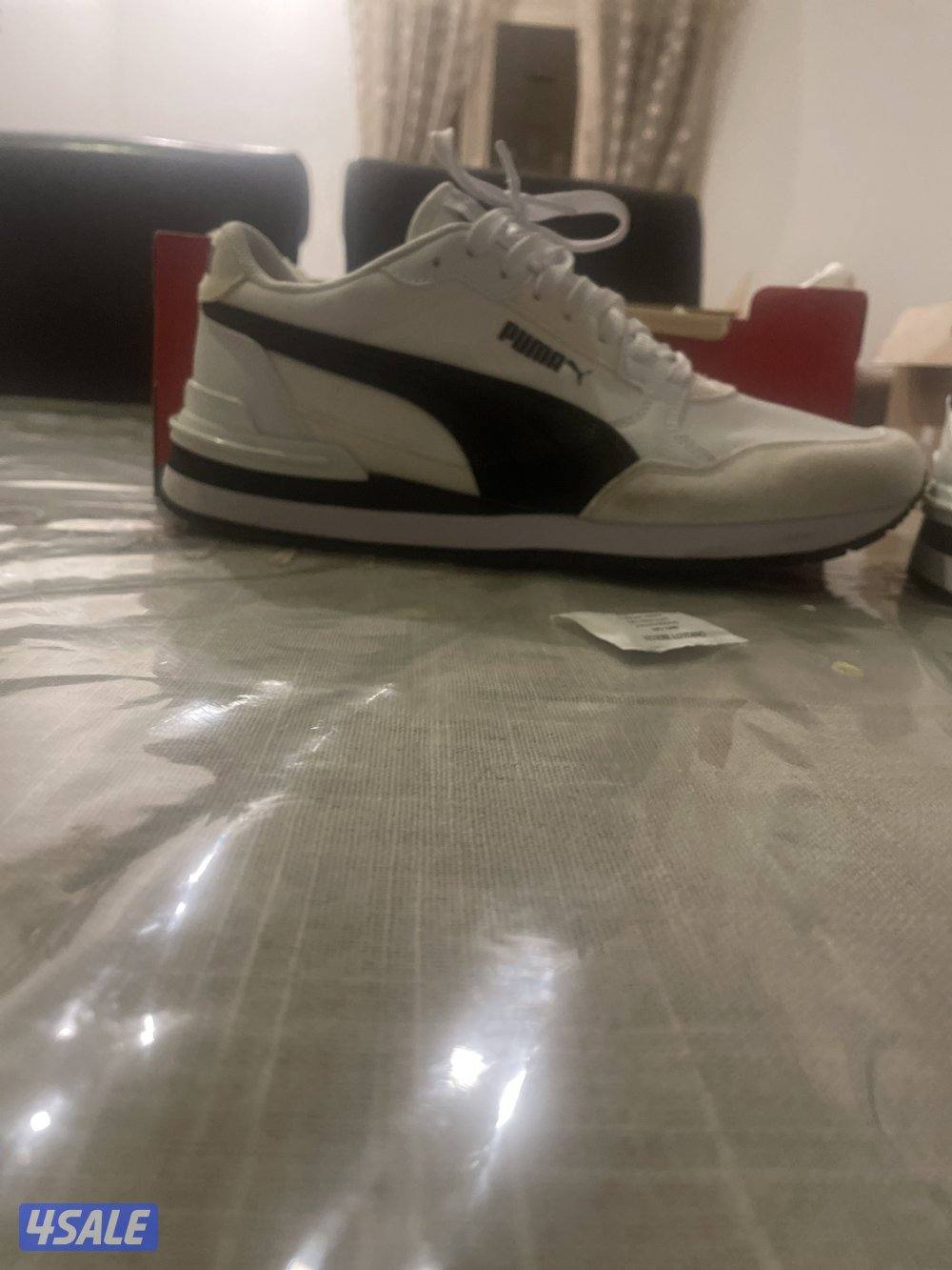 حذاء بوما جديد اصلي بكرتونه الفاتوره ضايعه استعمال مره مقاس400