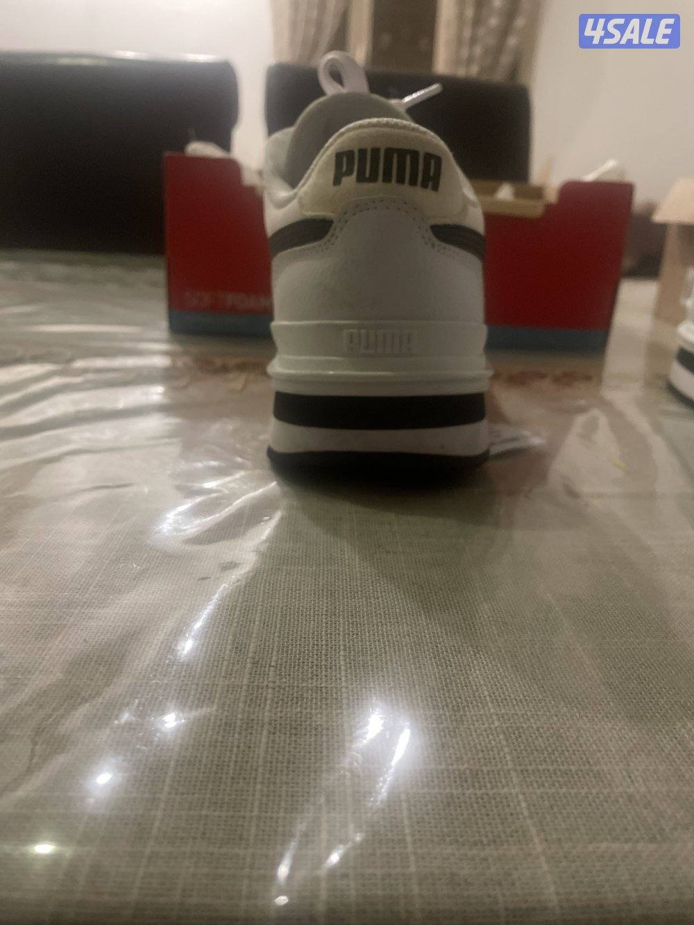 حذاء بوما جديد اصلي بكرتونه الفاتوره ضايعه استعمال مره مقاس402