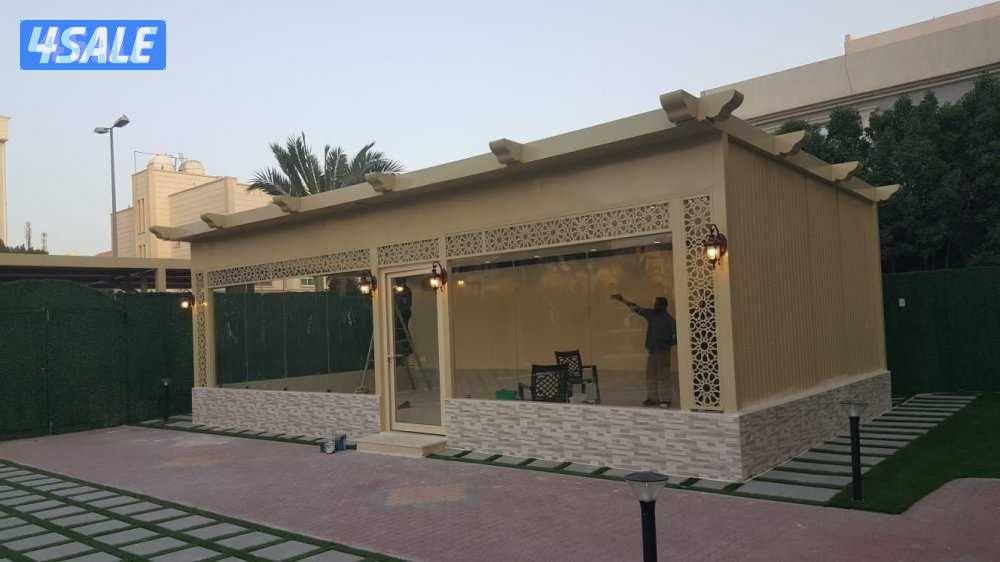 حداد مظلات خام خشبي غرفة مخازن جميع عمال حداده معلم باكستاني8