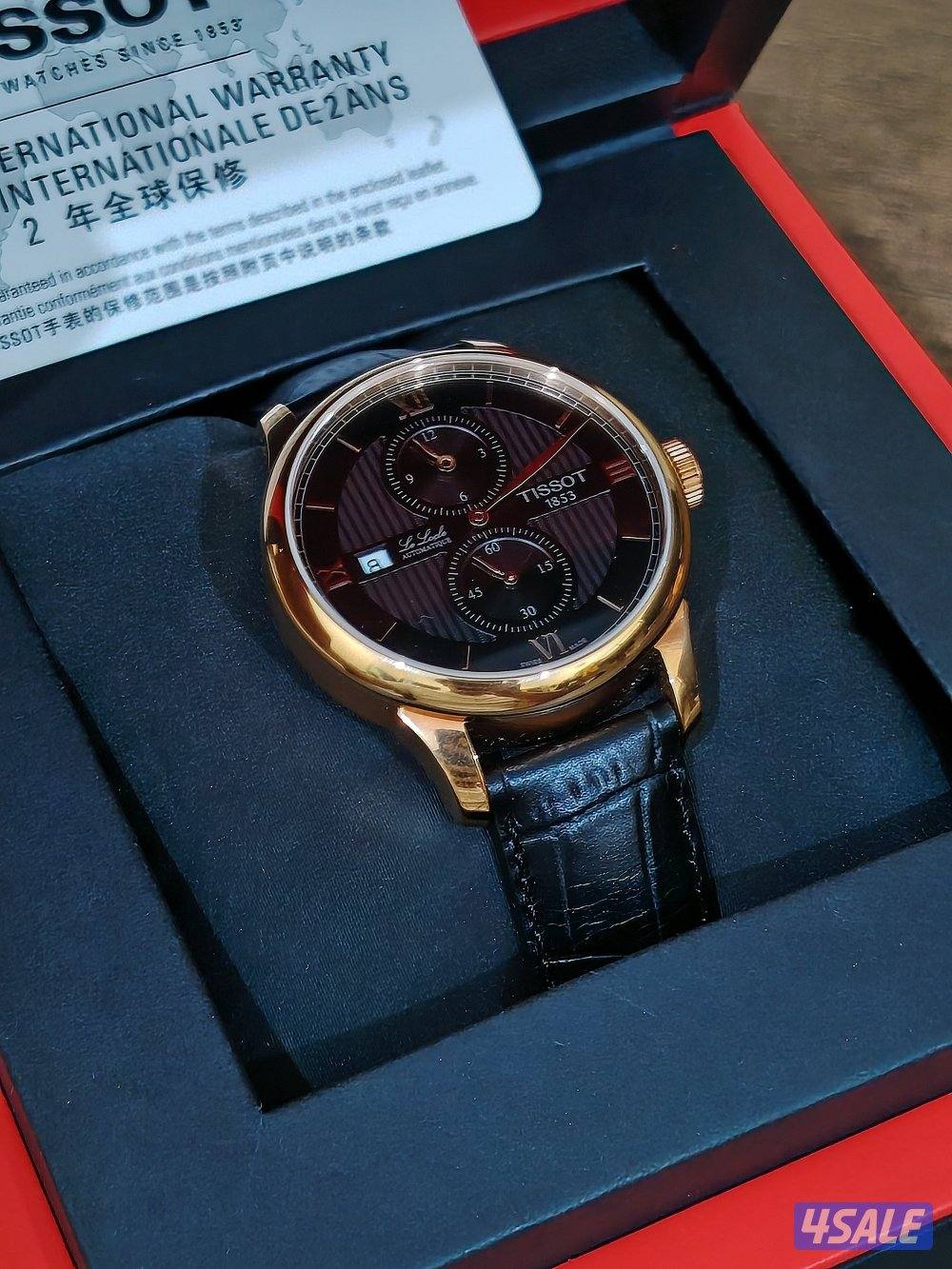 ⌚Tissot Le Locle Automatic Watch Swiss Made 2-3 Chronograph ❤🖤4