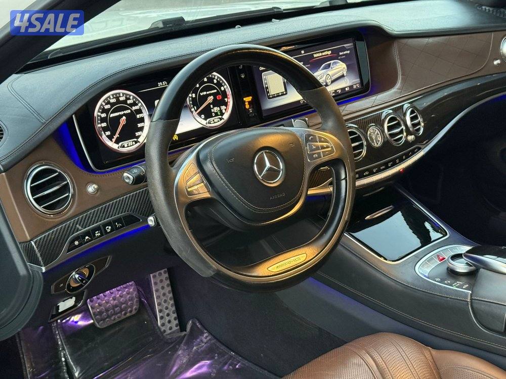 MERCEDES S63 AMG _2015 صبغ الوكالة7