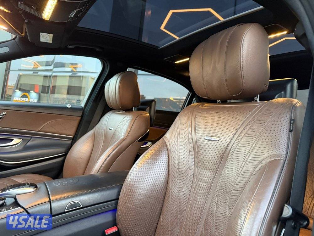 MERCEDES S63 AMG _2015 صبغ الوكالة8