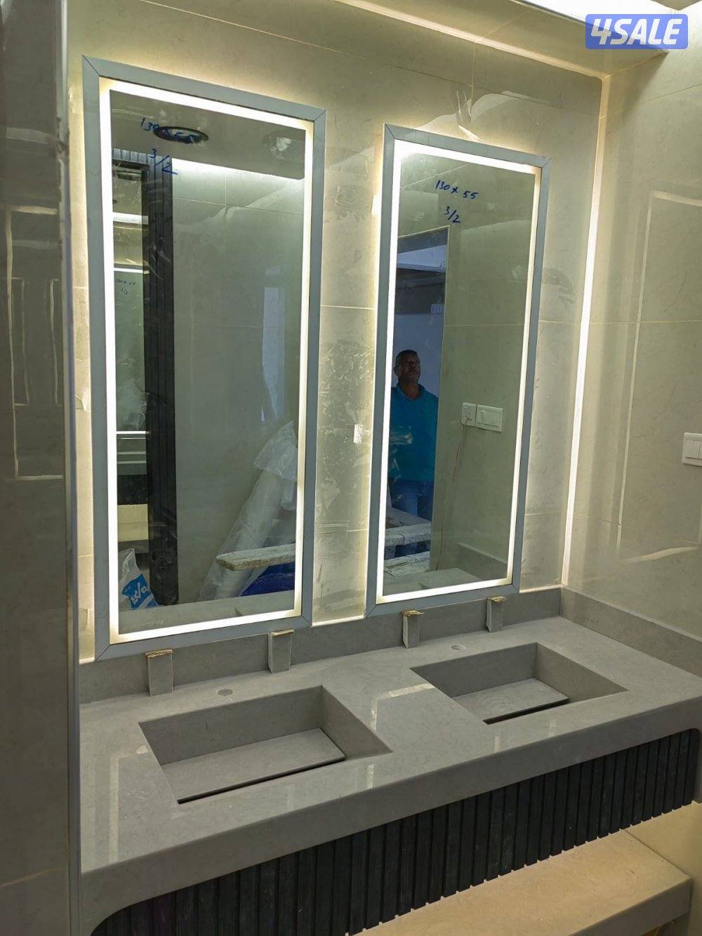 احدث الديكورات الميلامين والوجارات الرخام والاصباغ جوتن والمغاسل13