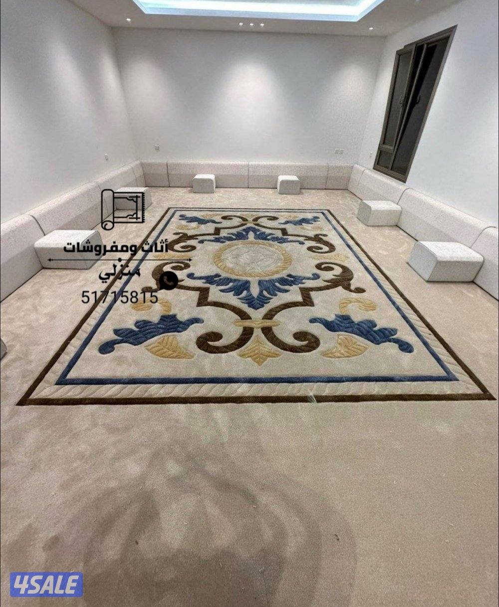 تركيب سجاد فاخر مشجر ساده فندقي سرعه في الإنجاز4