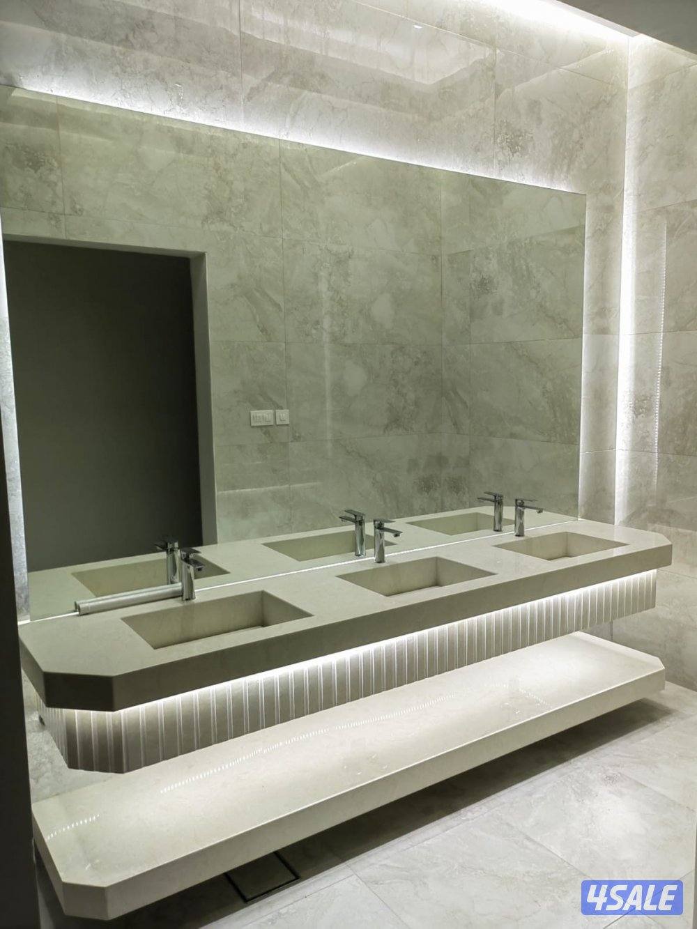 احدث الديكورات الميلامين والوجارات الرخام والاصباغ جوتن والمغاسل12