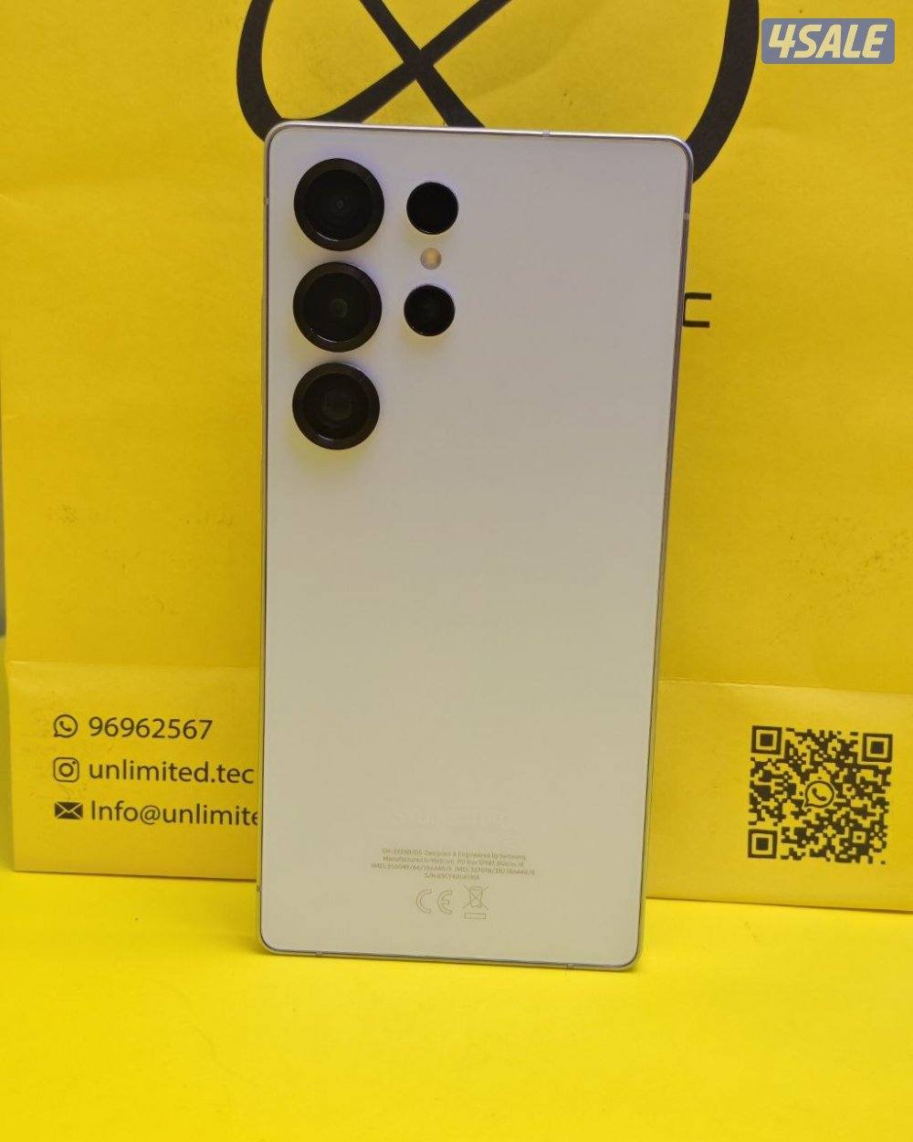 سامسونج جالكسي S25 الترا 512 جيجا فضي مستعمل كالجديد Samsung S25 Ultra5