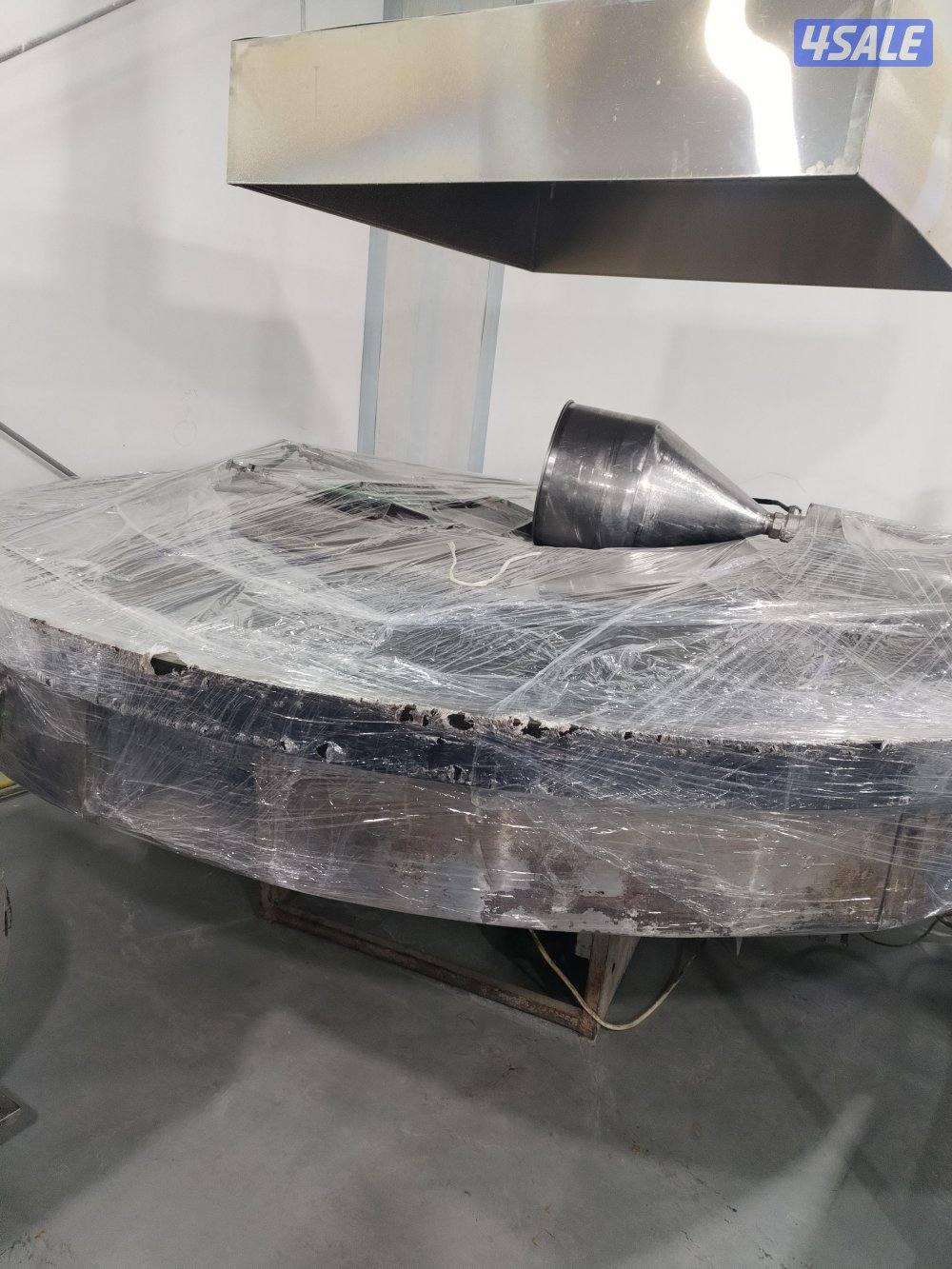 ماكينة رش كنافة قطرها ٣ متر6