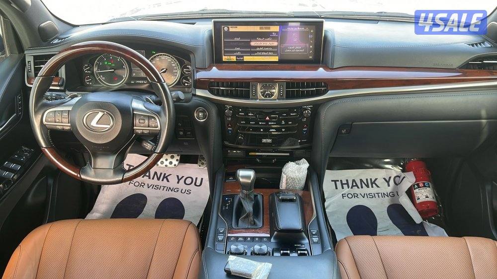لكزس LX570 الساير 2021 بحاله الوكاله عداد 144 الف0