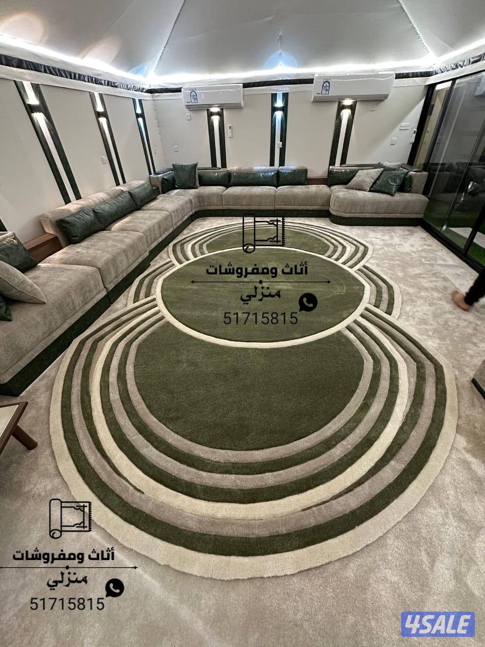 بيع سجاد بسعر المخزن يوجد جميع الألوان والسماكات وأرضيات بلاستك3