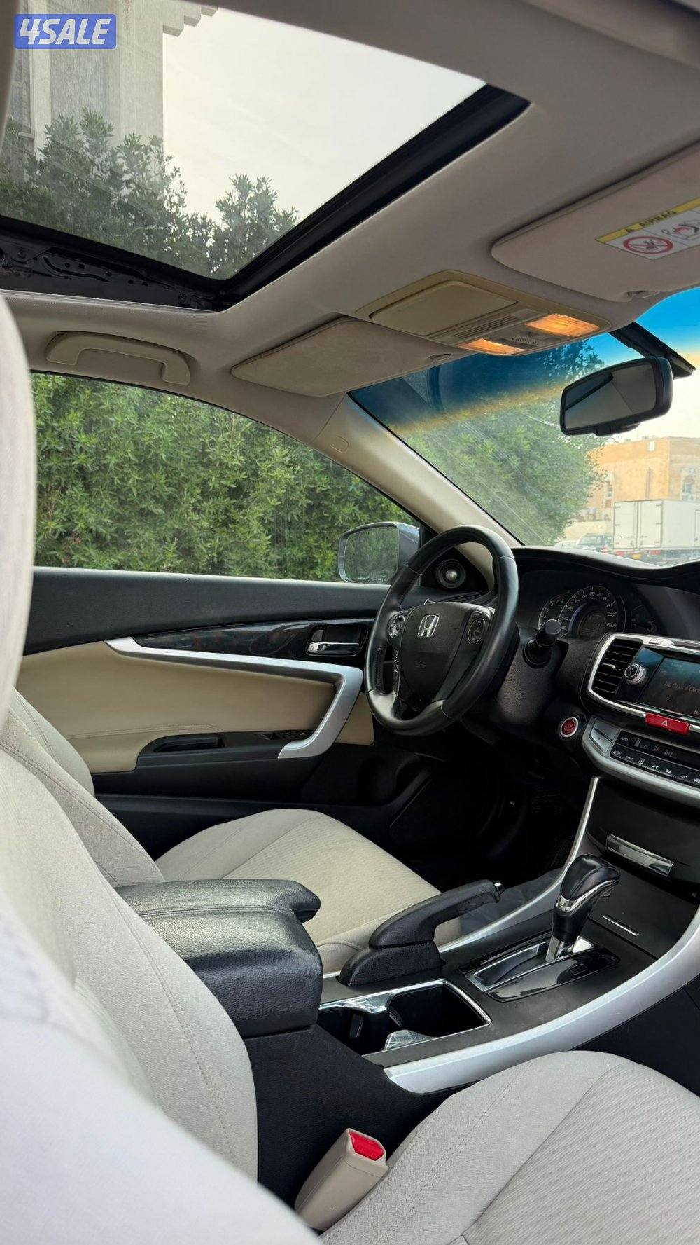 لبيع اكورد 2015 شرط الفحص كامل الموصفات ماشي 110بحاله ممنتازه8