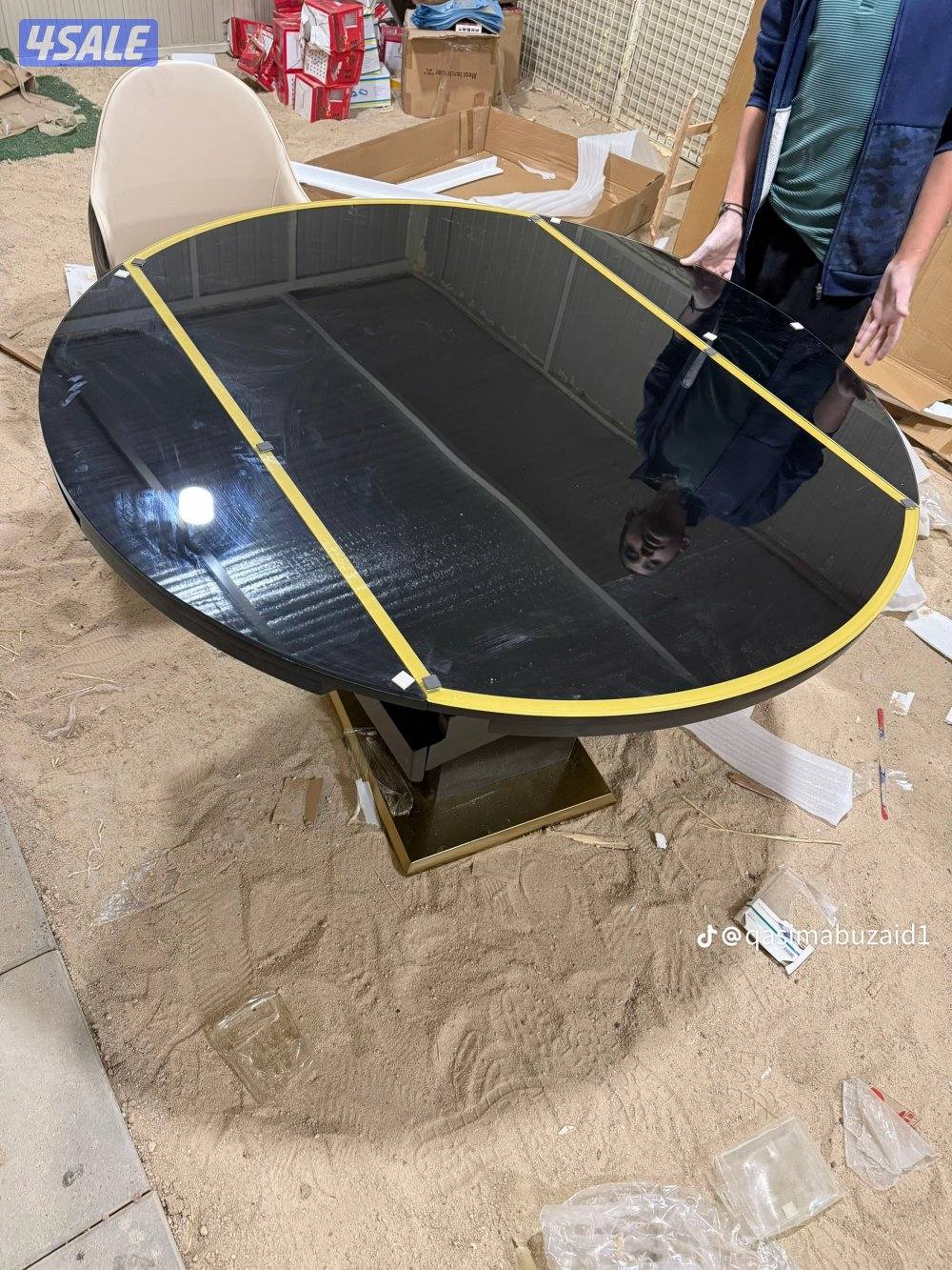 طاوله طعام مع ست كراسي طاوله فاخره0