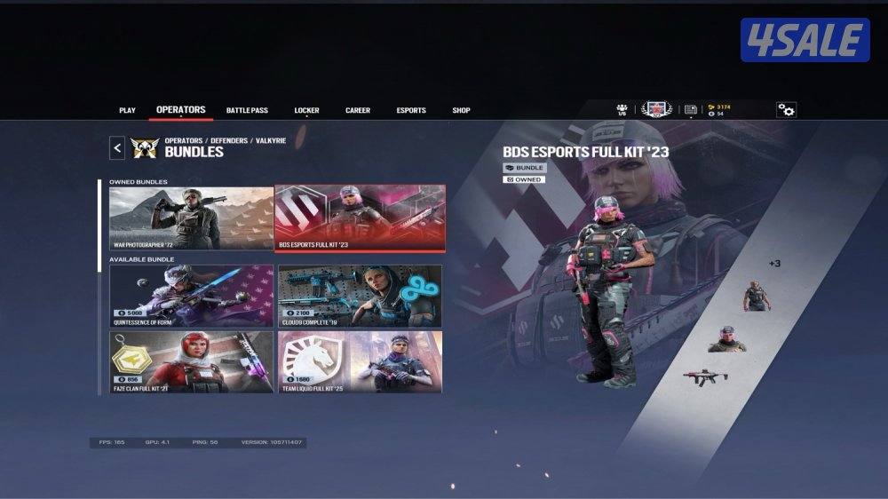 حساب رينبو ٦ / rainbow six siege account9