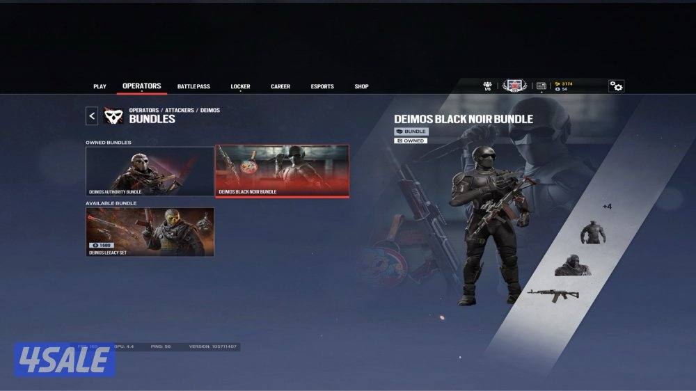 حساب رينبو ٦ / rainbow six siege account11