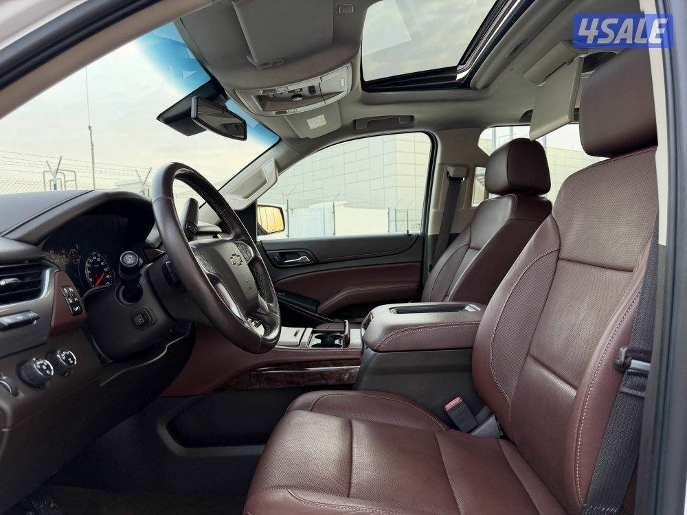 تاهو LTZ دبل قير وارد الكويت الغانم موديل 2017 الفل ثلاجه عداد بروجكتر7