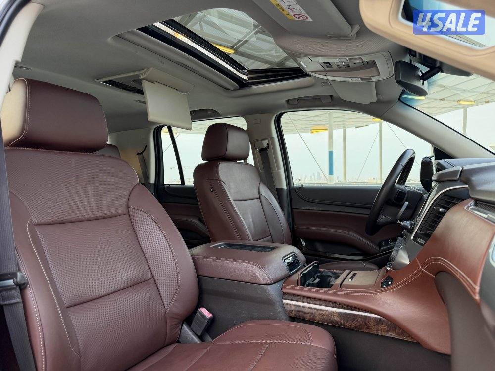 تاهو LTZ دبل قير وارد الكويت الغانم موديل 2017 الفل ثلاجه عداد بروجكتر10