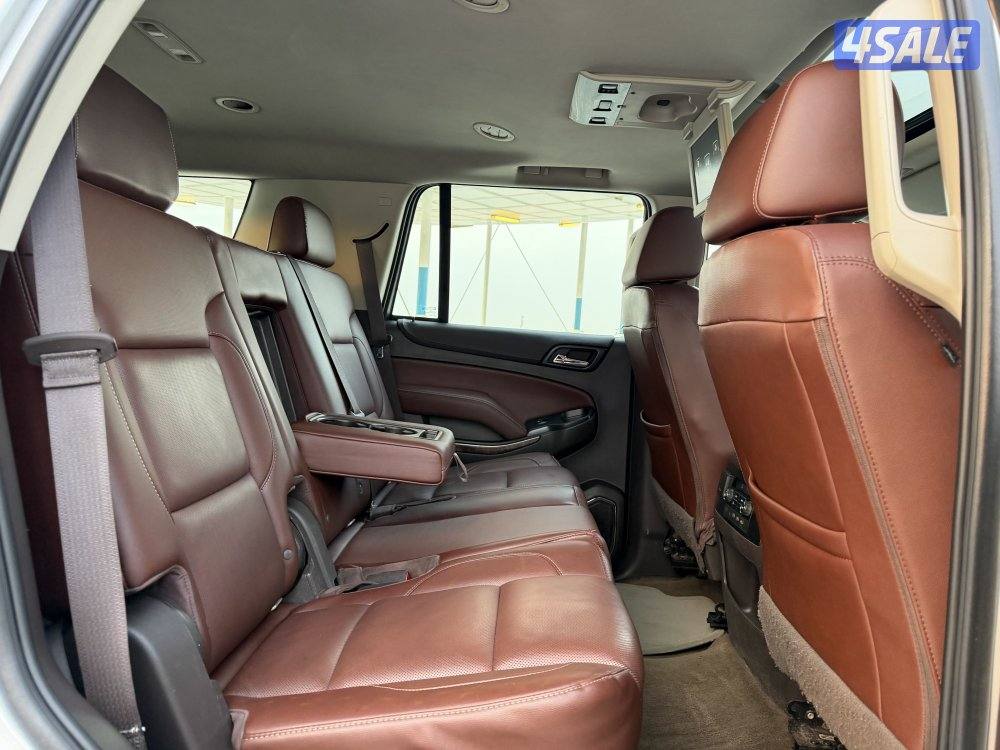 تاهو LTZ دبل قير وارد الكويت الغانم موديل 2017 الفل ثلاجه عداد بروجكتر12