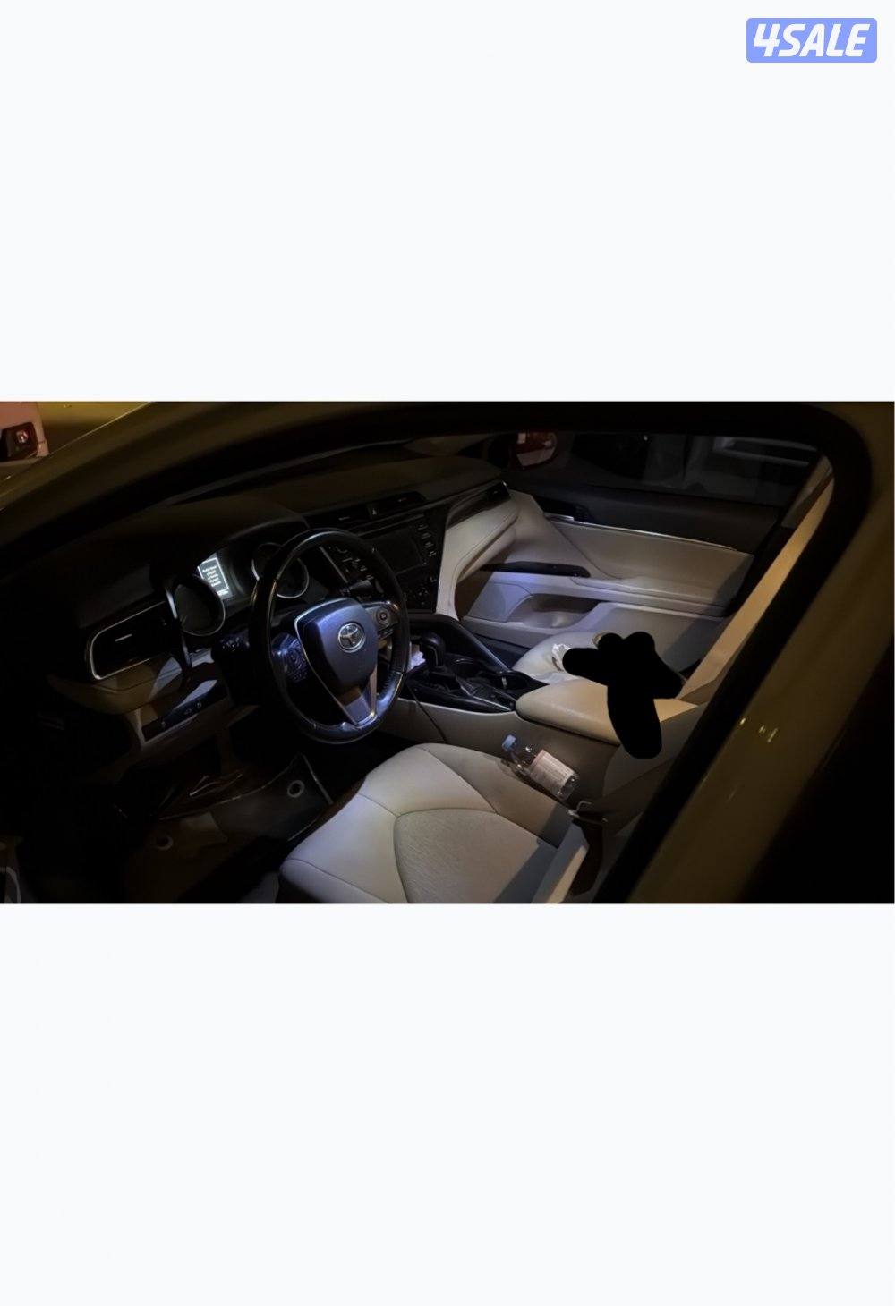 للبيع كامري ٢٠١٨ ممشى ٣١٠ صبغ وكاله الا مدقر خلفي الرقم3