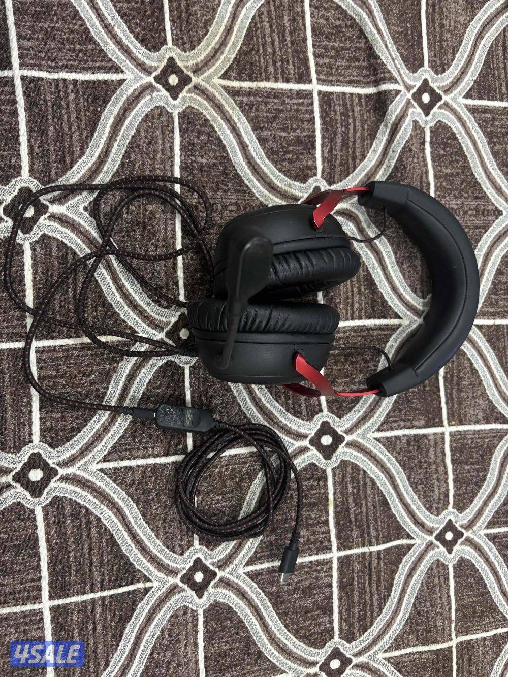 سماعة هايبر هاكس كلاود3 مع كامل اغراضها0