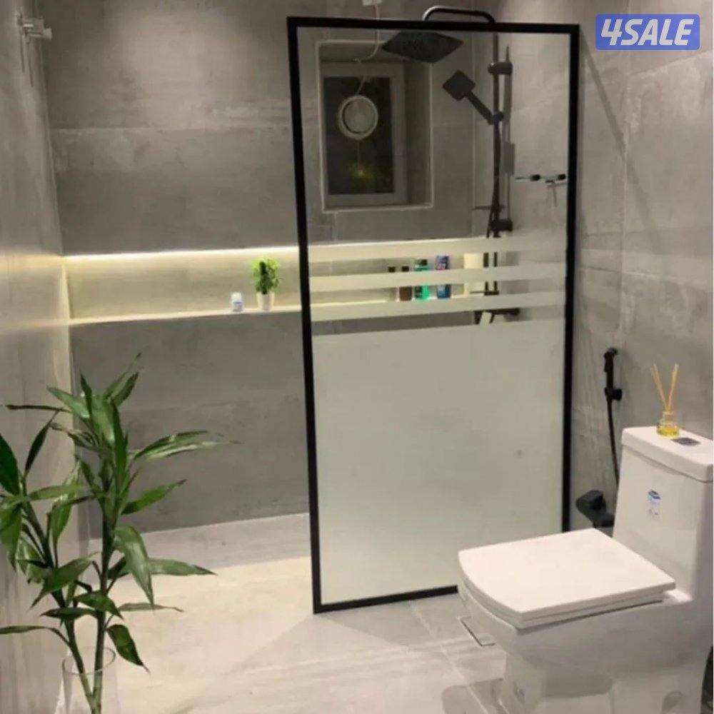 تركيب جميع انواع الزجاج والمرايا شاور بكس طاوله طعام دوربزين درج بلكون5