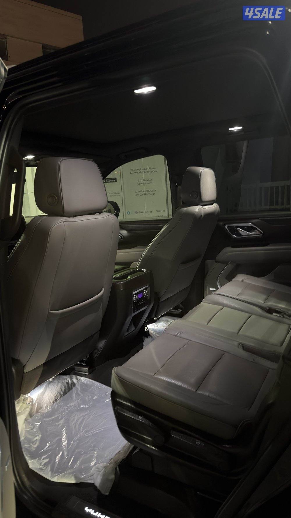 يوكن بانوراما 2022 Slt درجة اولى. صبغ وكالة. لون اسود ملكي12