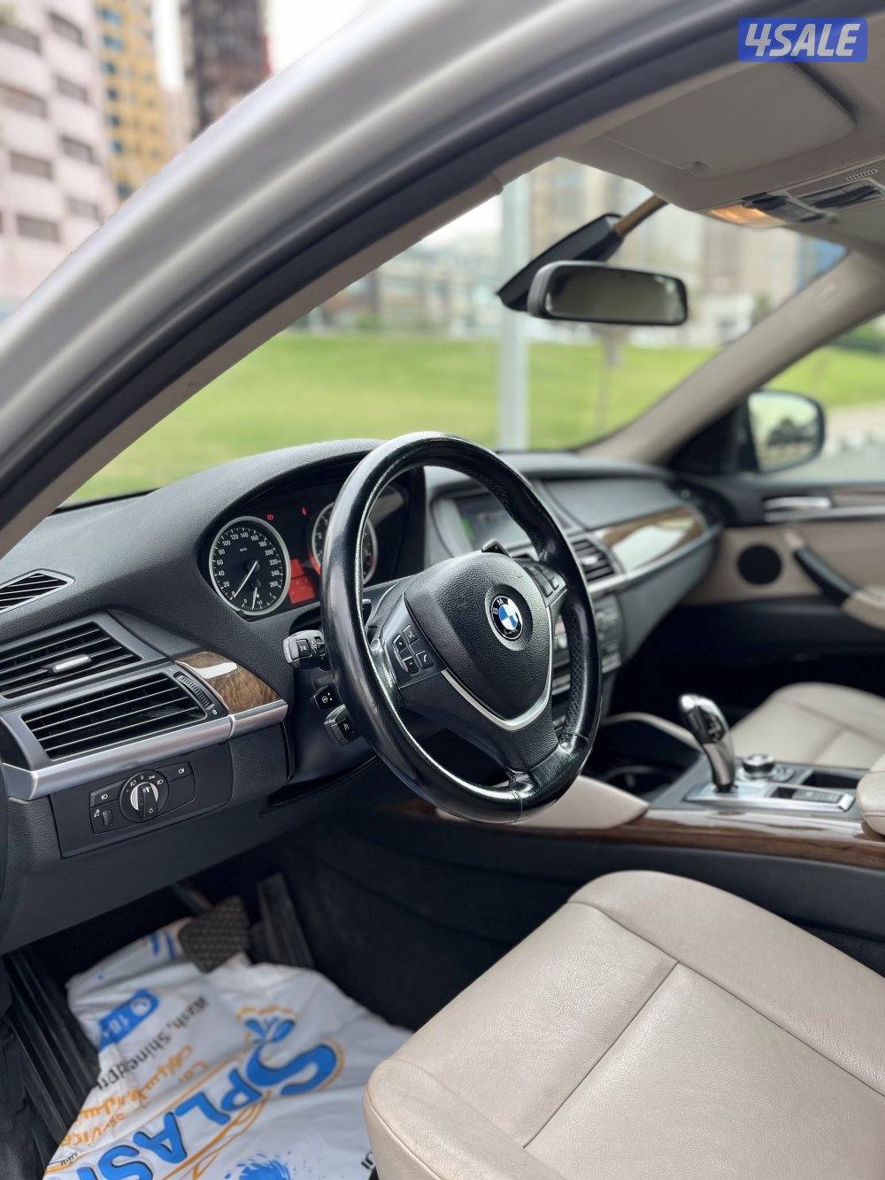 بي ام X6 موديل 2012 وارد الغانم 6 سلندر كامل الموصفات شرط الفحص6