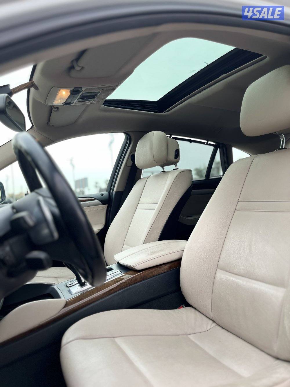 بي ام X6 موديل 2012 وارد الغانم 6 سلندر كامل الموصفات شرط الفحص7