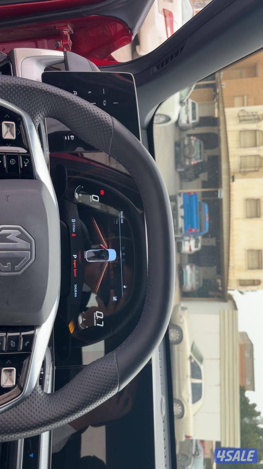 البيع ام جي زد ون 2023  صبغ الوكاله ماشيه ١٠ آلاف فقط شرط الفحص ب الكل4