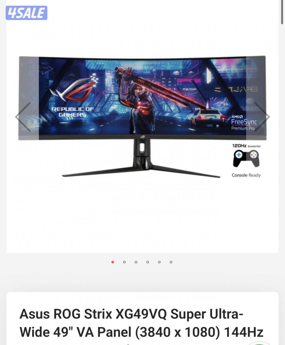 Ultra wide asus شاشه0