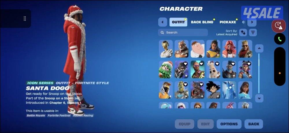 حساب فورت نايت سكنات نادرة جداً 225 سكن مع طور الزومبي0