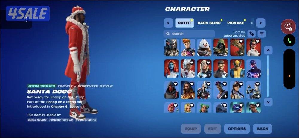 حساب فورت نايت سكنات نادرة جداً 225 سكن مع طور الزومبي6