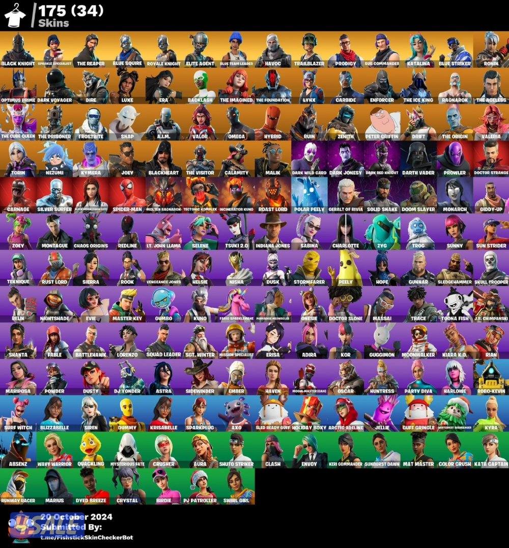 للبيع حساب فورت سيزون ٢0