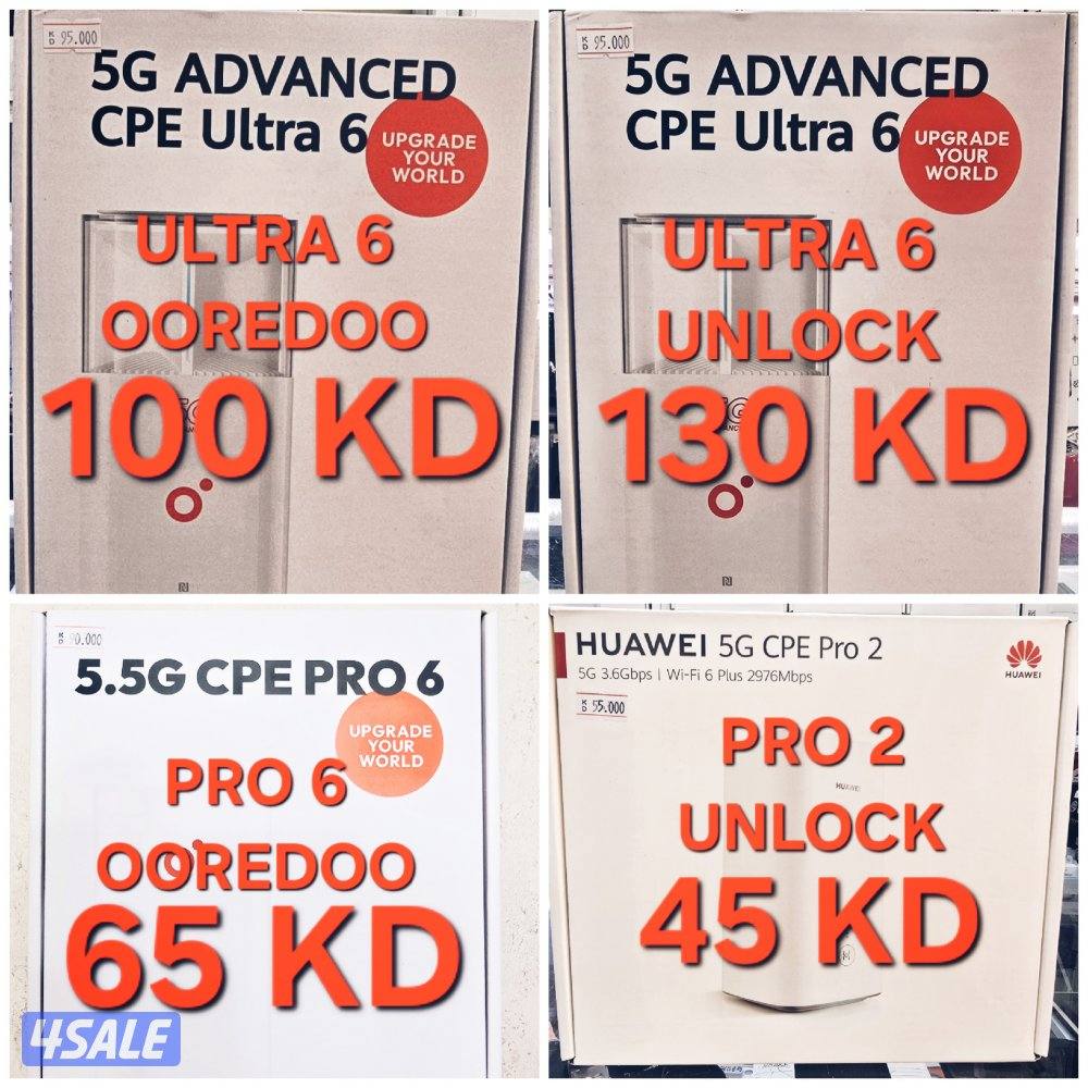 5G ULTRA. 6.   OOREDOOO2