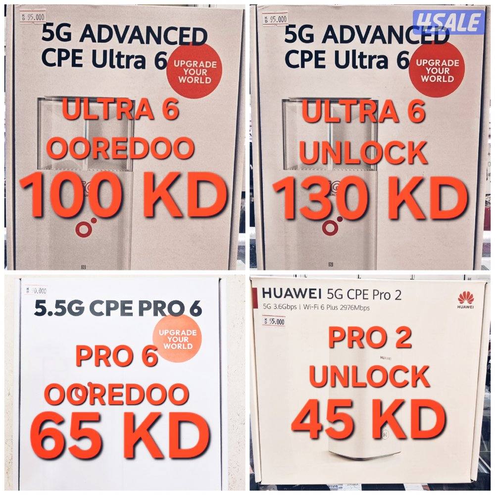 5G Routers Available.0