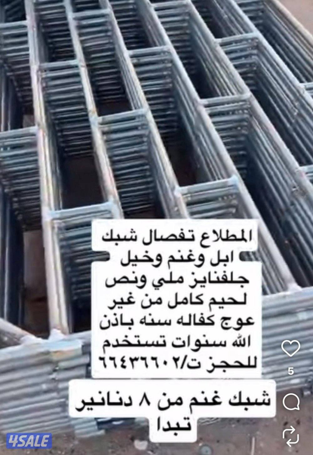 المطلاع تفصال شبك ابل وغنم وخيل جلفنايز2