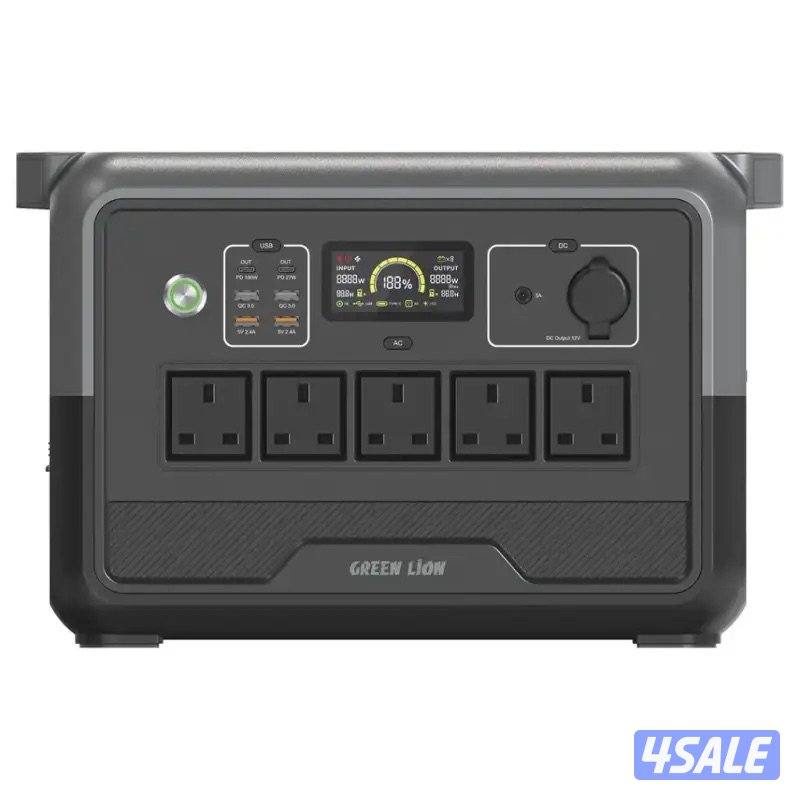 GREEN LION PGX1200 - 1152Wh - 1200W (LiFePO4) POWER STATION0