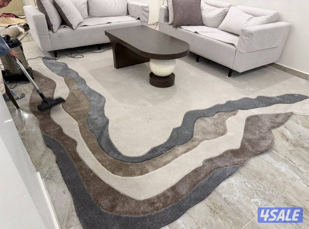 بيع سجاد بسعر المخزن ساده ومشجر وفندقي + تفصال مساند ظهر + ثيل صناعي9